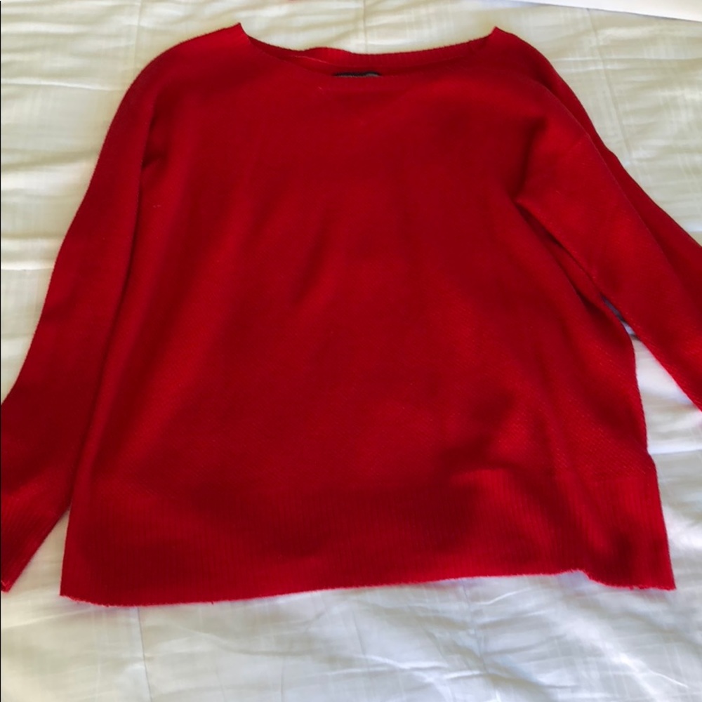 New without tag red sweater